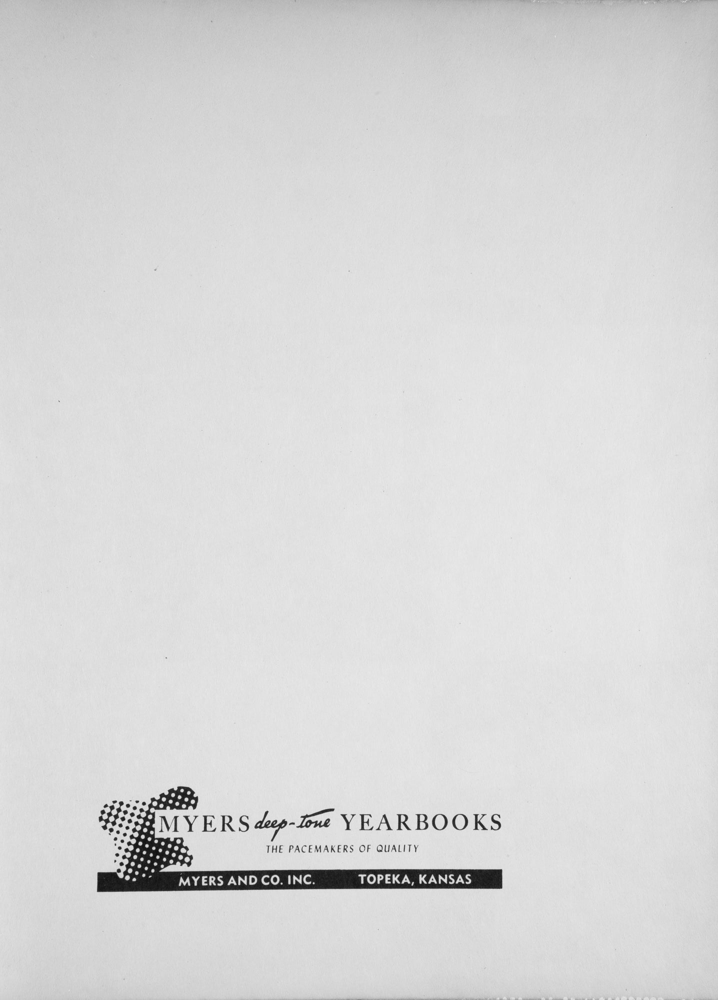 1952. Blanchester High School Yearbook
