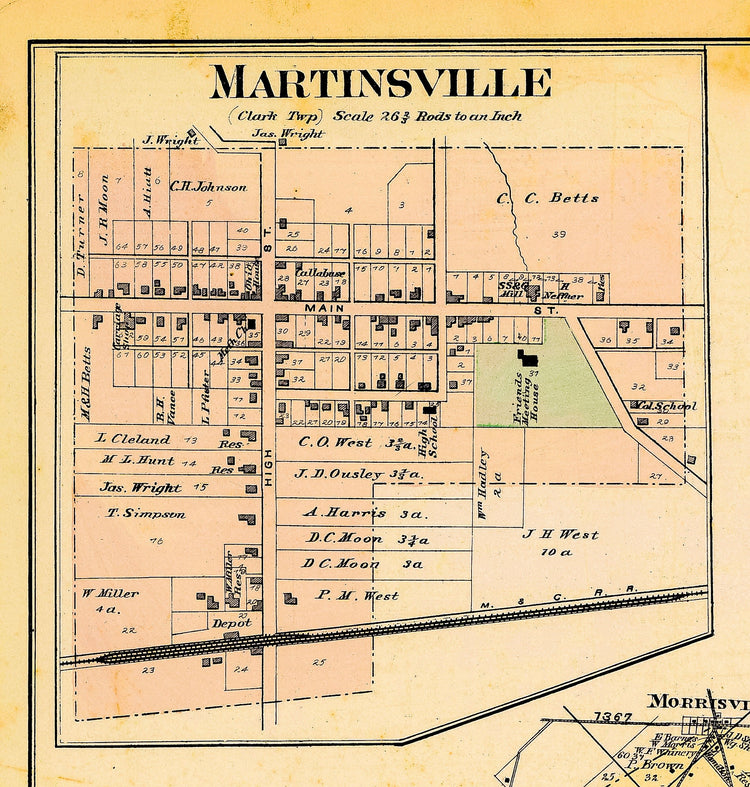 Martinsville Maps