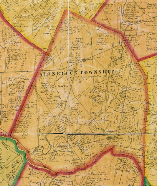 1856. Stonelick Township, Clermont County.