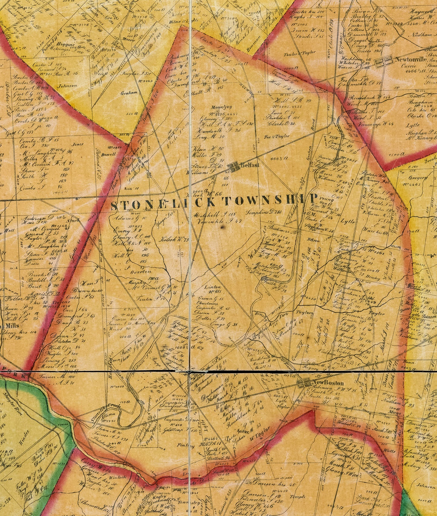 1857. Stonelick Township, Clermont County.