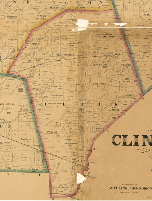 1859. Clark Township, Clinton County, Ohio