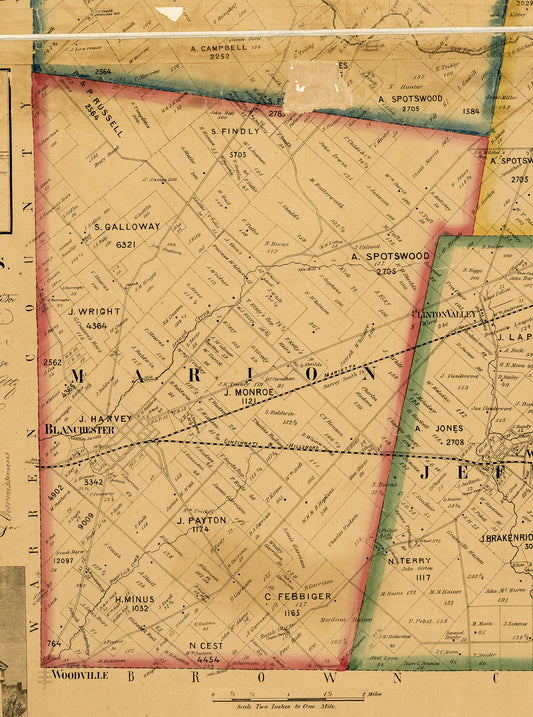 1859 Marion Township, Clinton County, Ohio