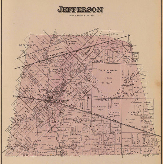 1876 Jefferson Township, Clinton County, Ohio.