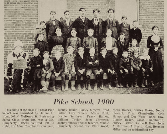 1900. Pike School Students.