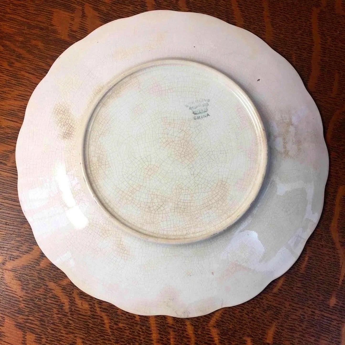 1908-1909. H.C. Reed Jeweler calendar plate. Blanchester.