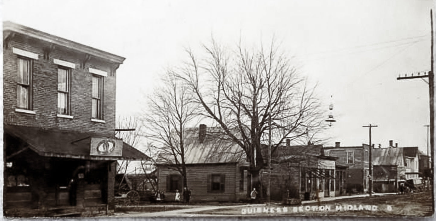 1911. Midland Street Scene.