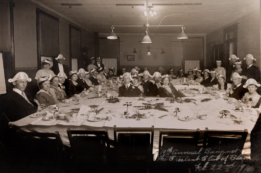 1916. Crescent Club 10th Annual Banquet.