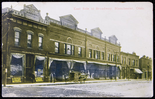 1912. East Side of South Broadway Looking South.