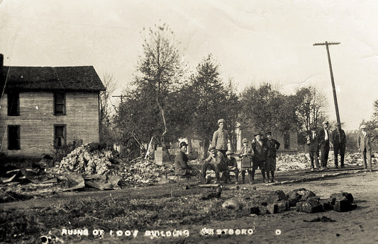 1912. Westboro I.O.O.F. Fire-Arson.