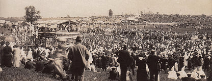 1923. Ku Klux Klan rally at Blanchester Fairgrounds.