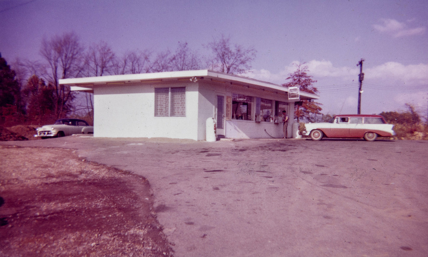 1961. Lake Manor restaurant. Blanchester.