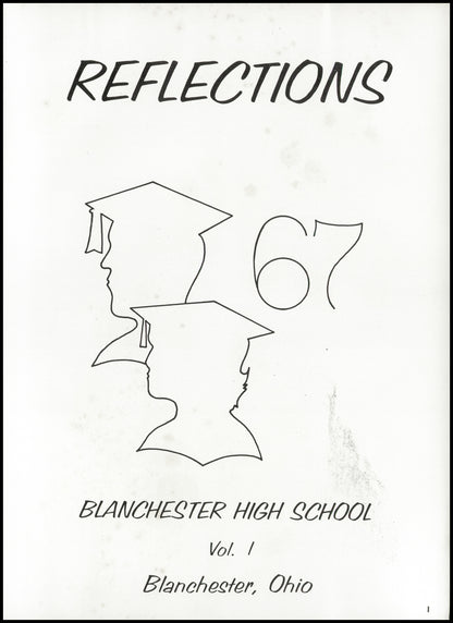 1967. Blanchester High School Yearbook.