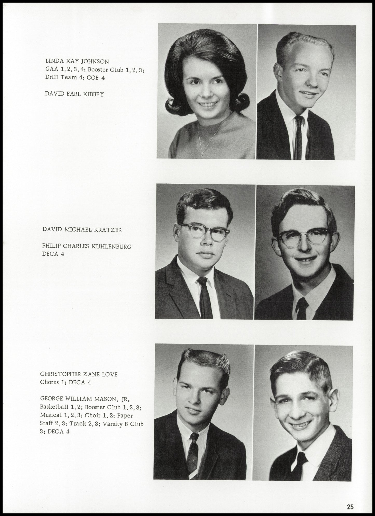 1967. Blanchester High School Yearbook.