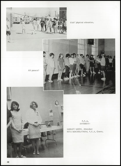 1967. Blanchester High School Yearbook.