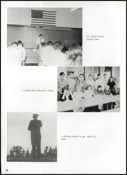 1967. Blanchester High School Yearbook.