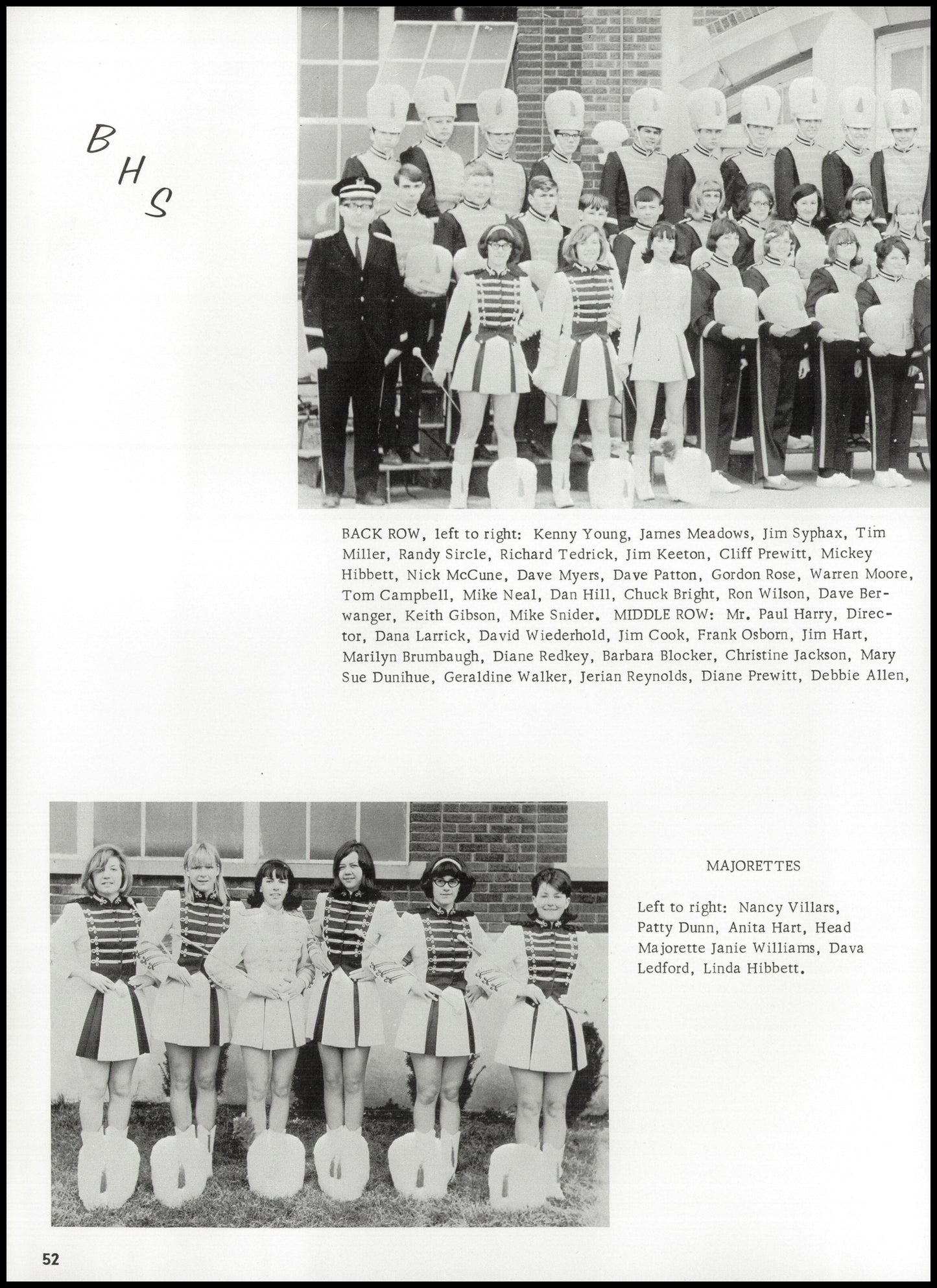 1967. Blanchester High School Yearbook.