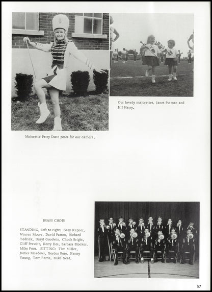 1967. Blanchester High School Yearbook.