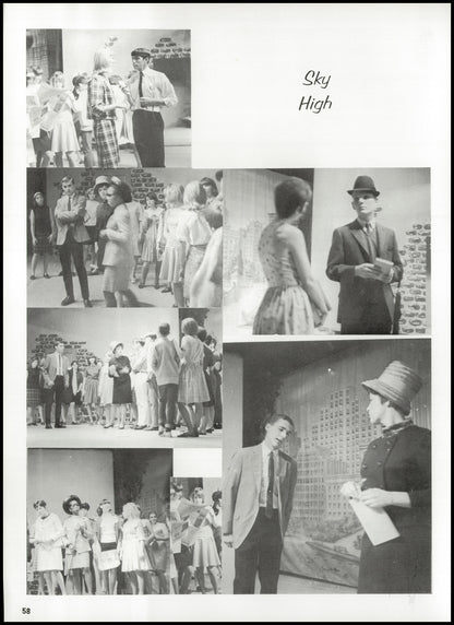 1967. Blanchester High School Yearbook.