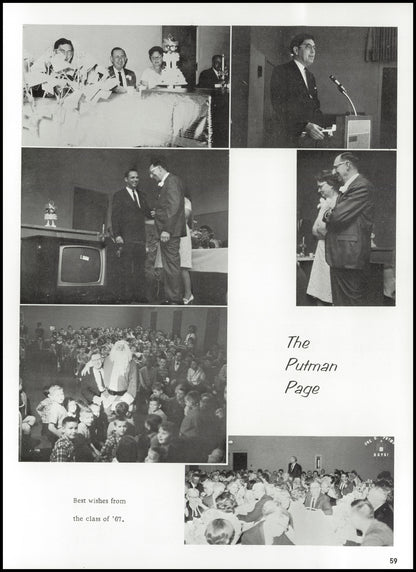 1967. Blanchester High School Yearbook.