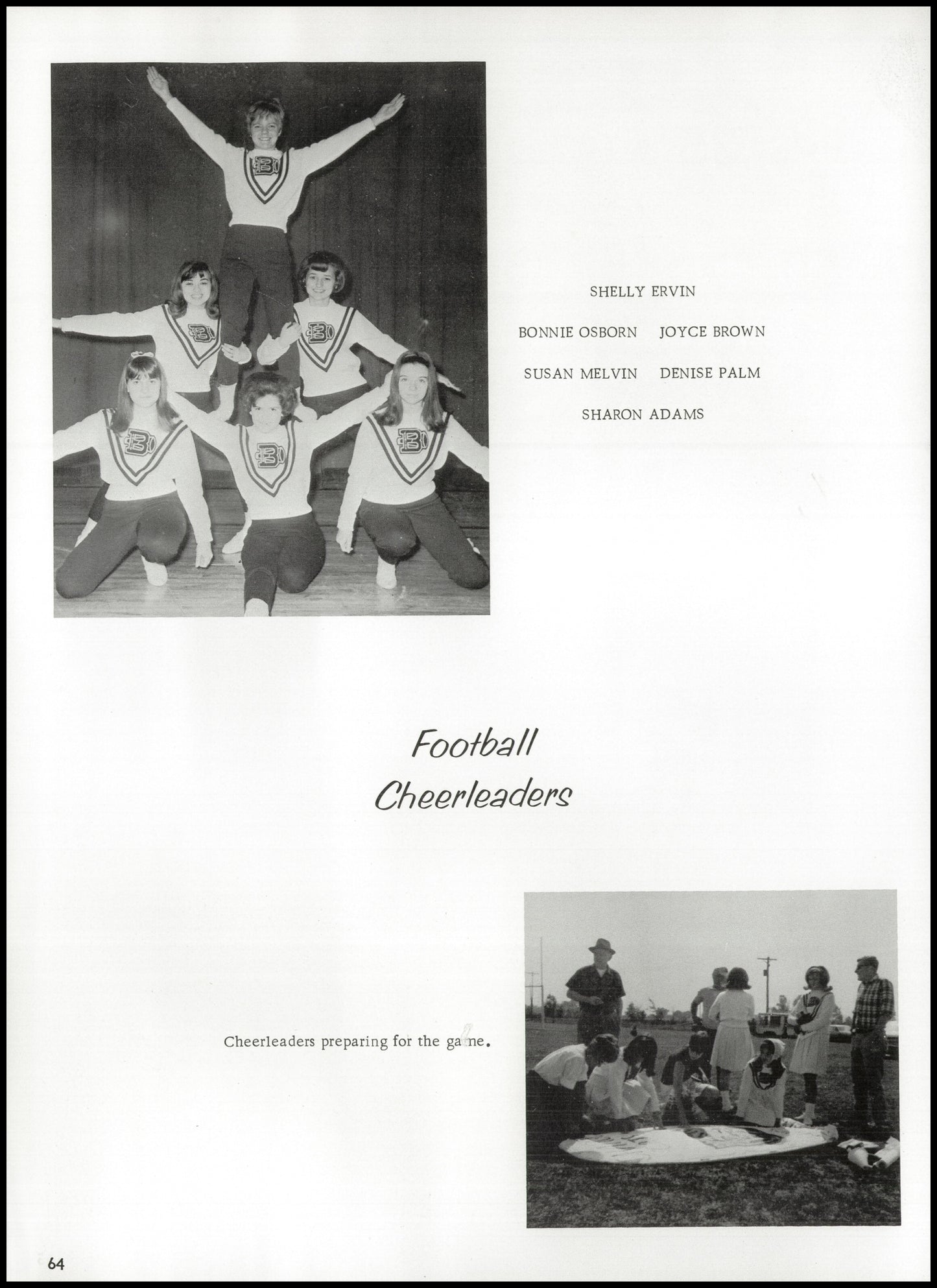 1967. Blanchester High School Yearbook.