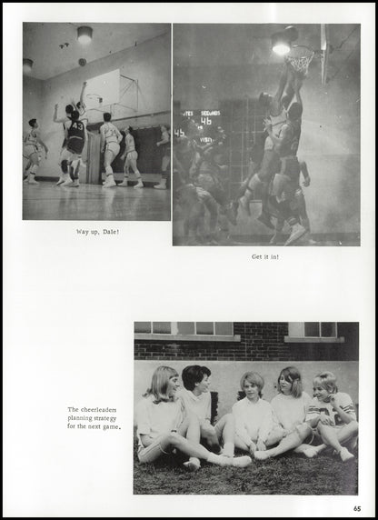 1967. Blanchester High School Yearbook.