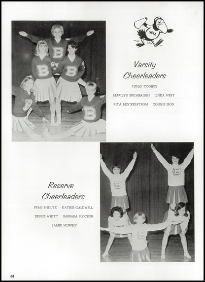 1967. Blanchester High School Yearbook.