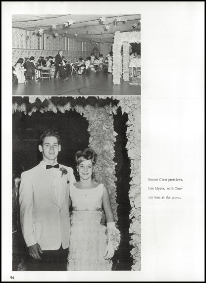 1967. Blanchester High School Yearbook.