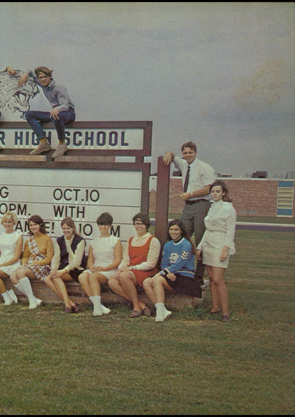 1970. Blanchester High School Yearbook.