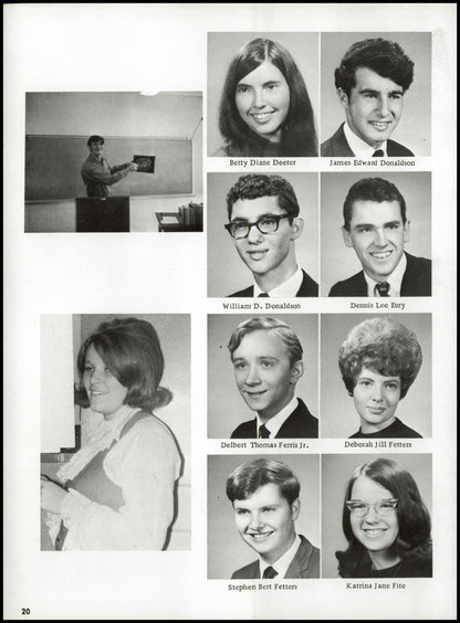 1970. Blanchester High School Yearbook.