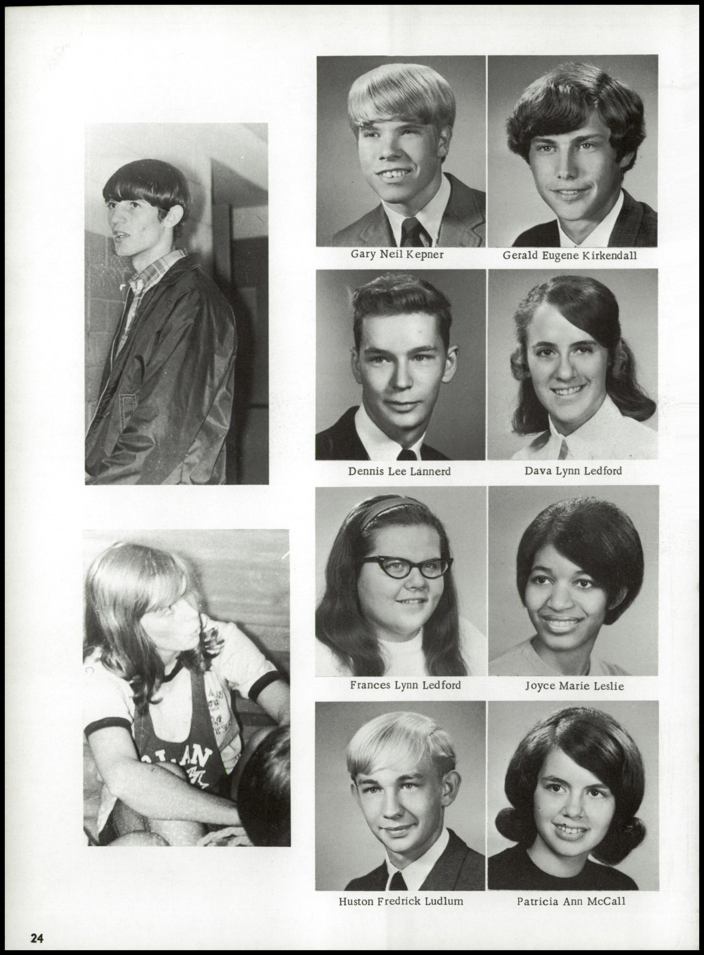 1970. Blanchester High School Yearbook.