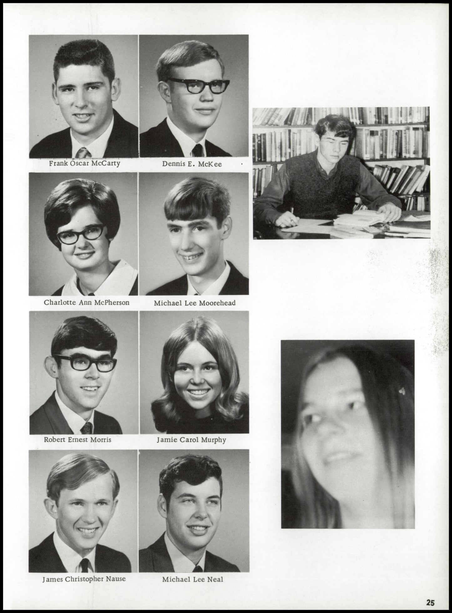 1970. Blanchester High School Yearbook.