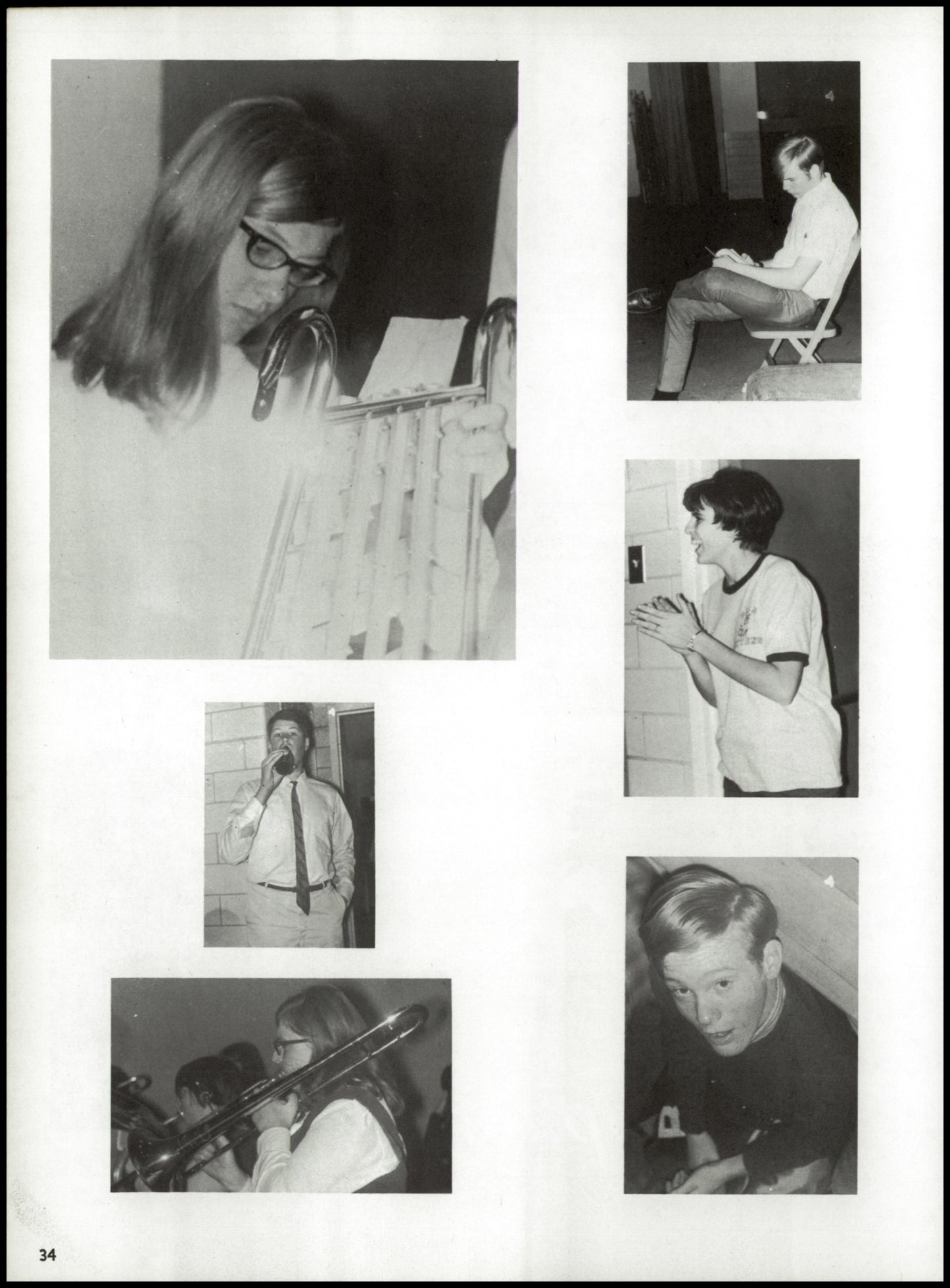 1970. Blanchester High School Yearbook.