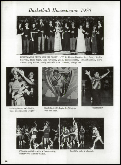 1970. Blanchester High School Yearbook.