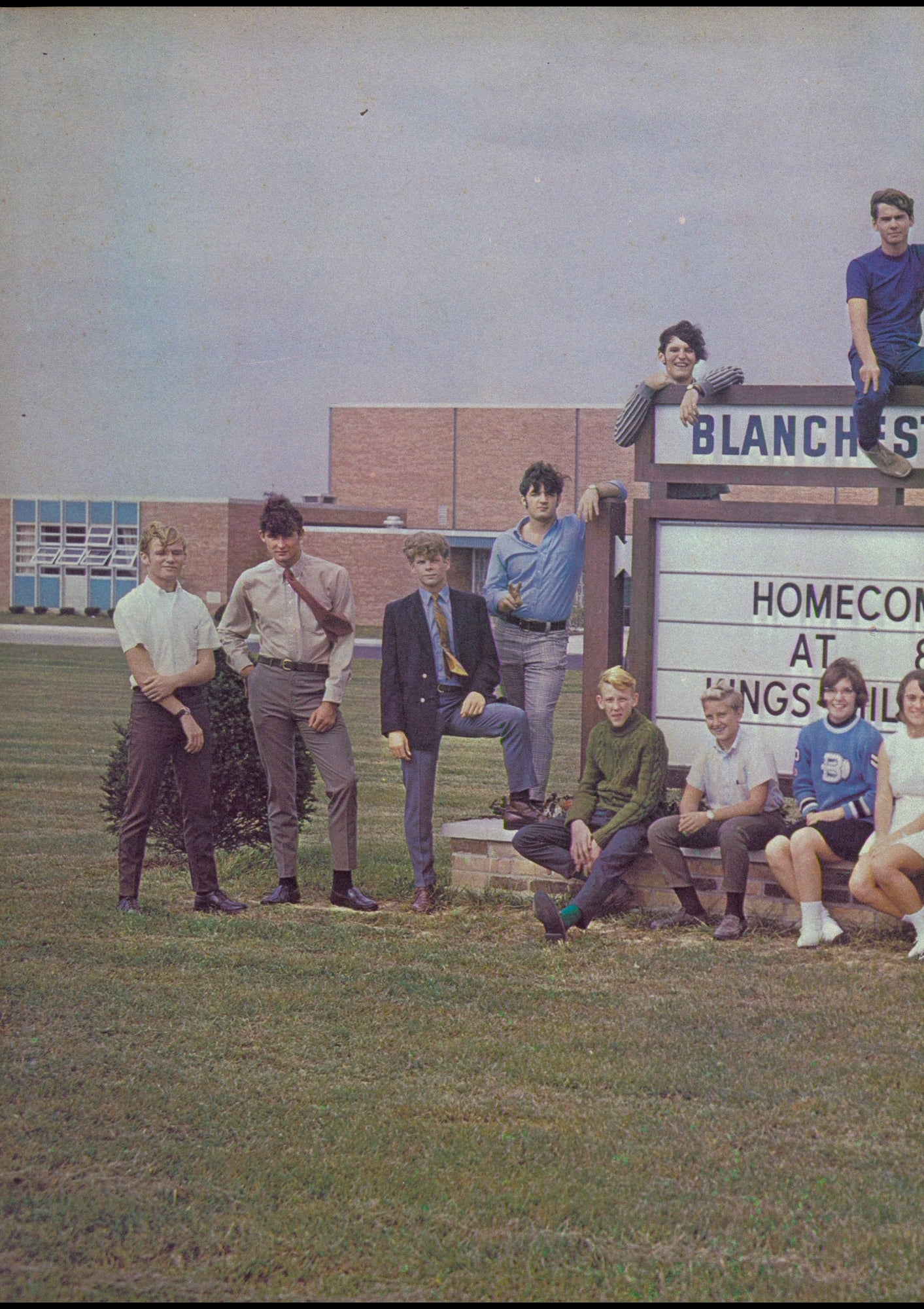 1970. Blanchester High School Yearbook.