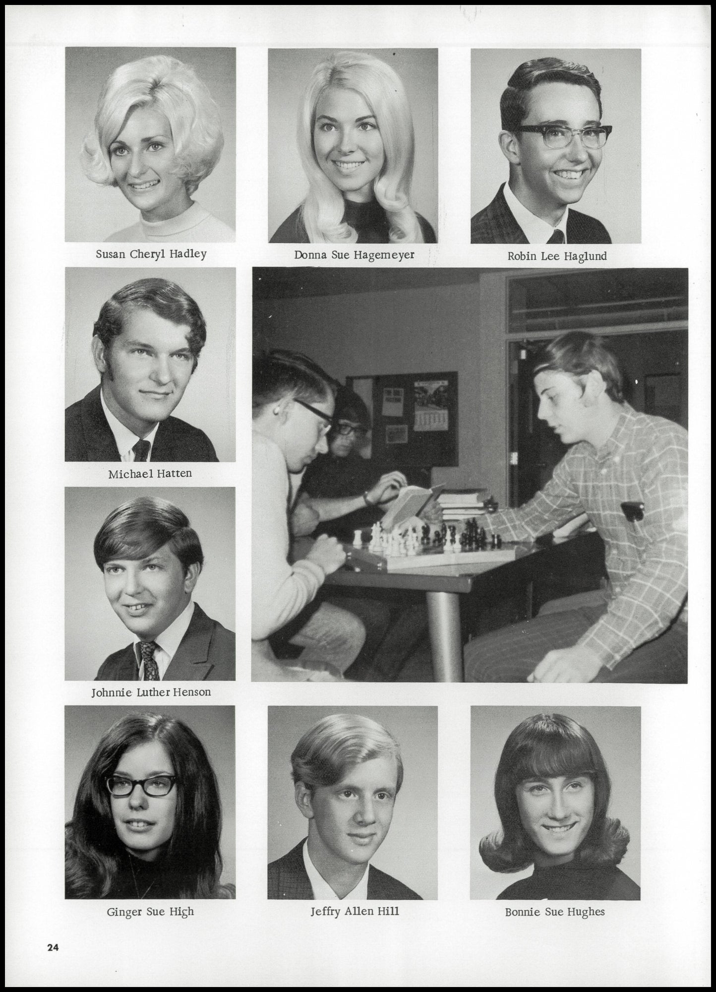 1971. Blanchester High School Yearbook.