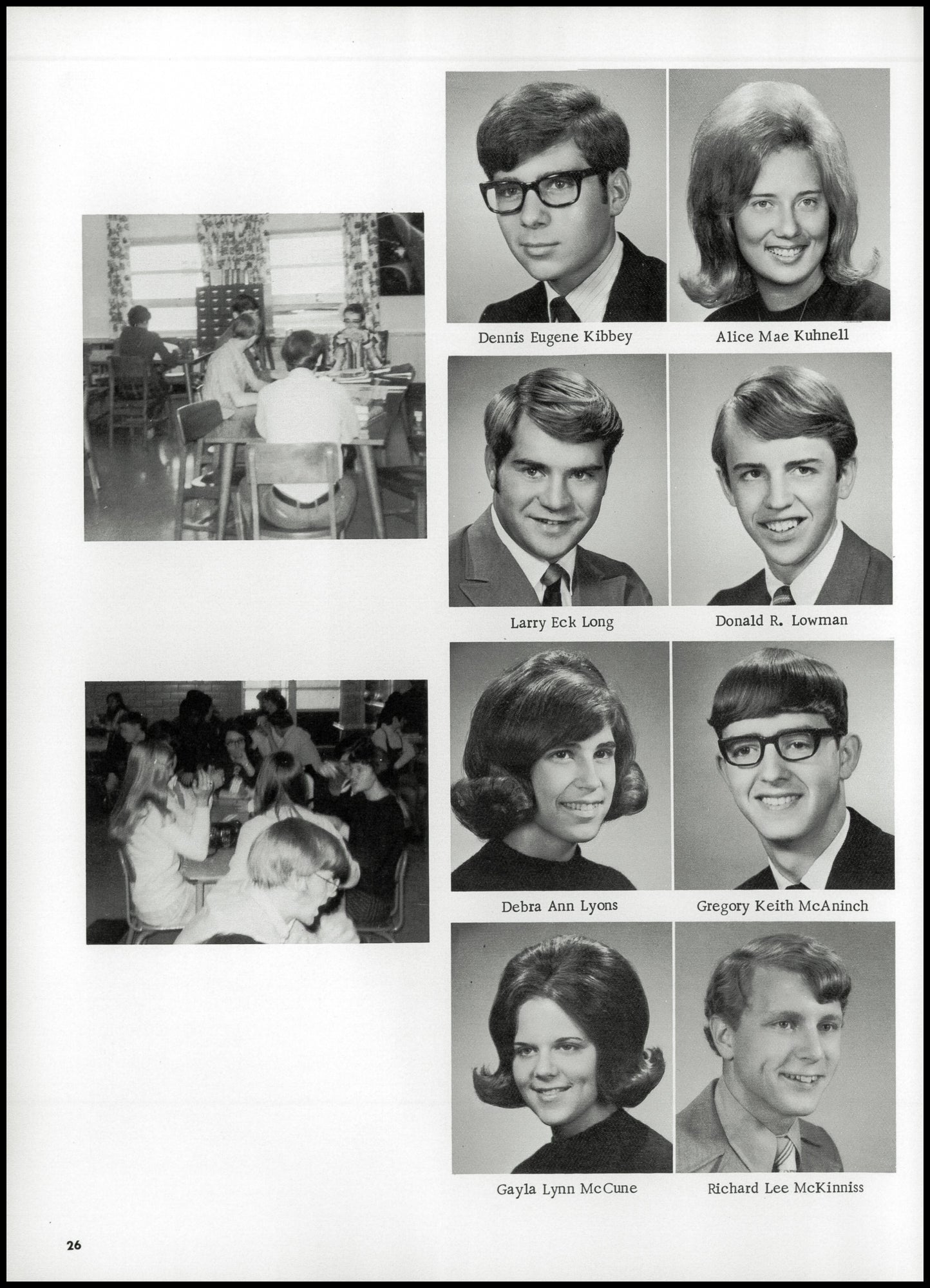 1971. Blanchester High School Yearbook.