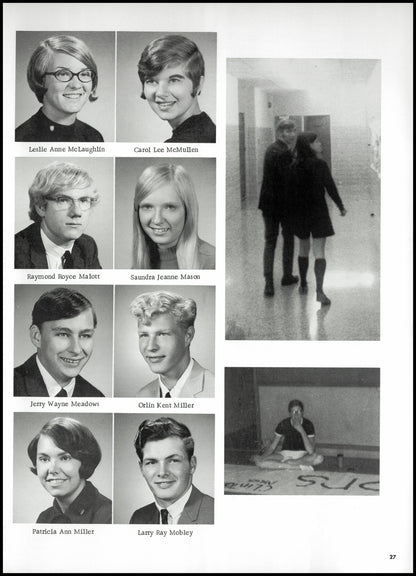 1971. Blanchester High School Yearbook.