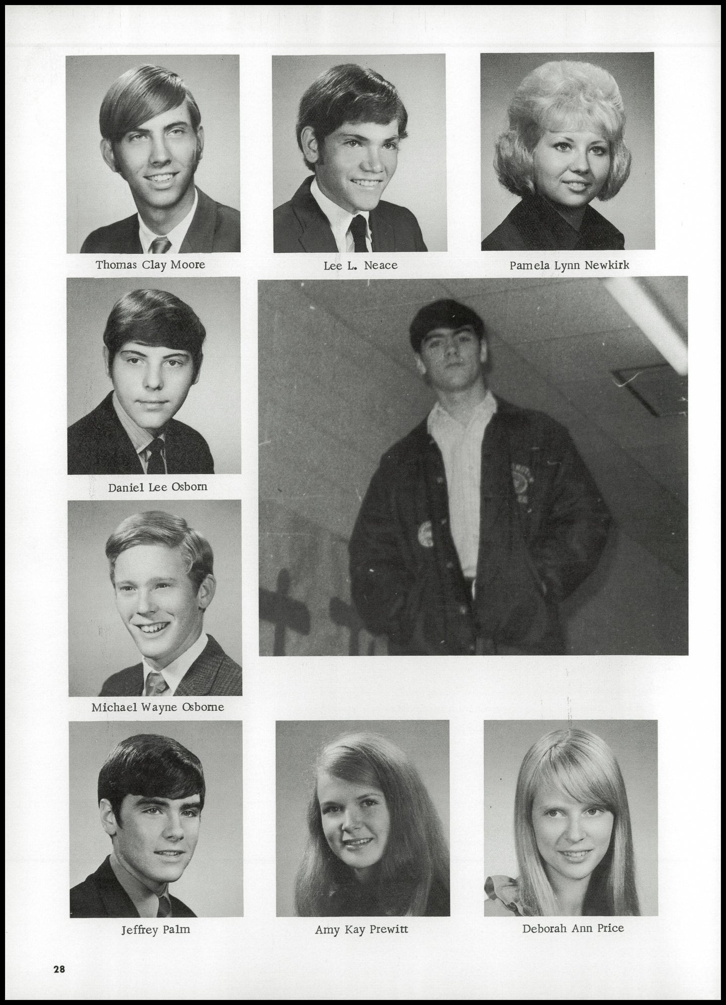 1971. Blanchester High School Yearbook.