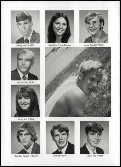 1971. Blanchester High School Yearbook.