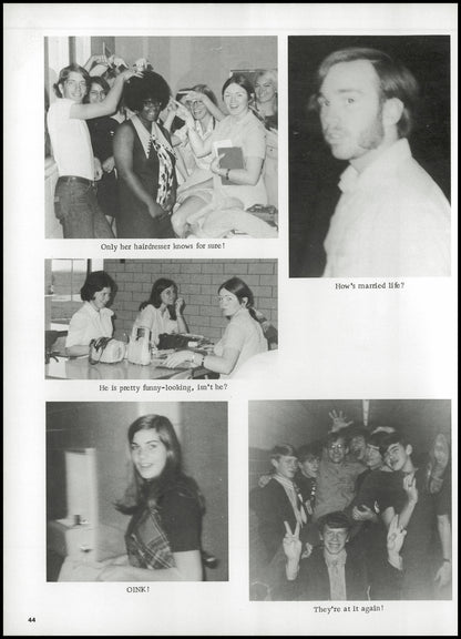 1971. Blanchester High School Yearbook.