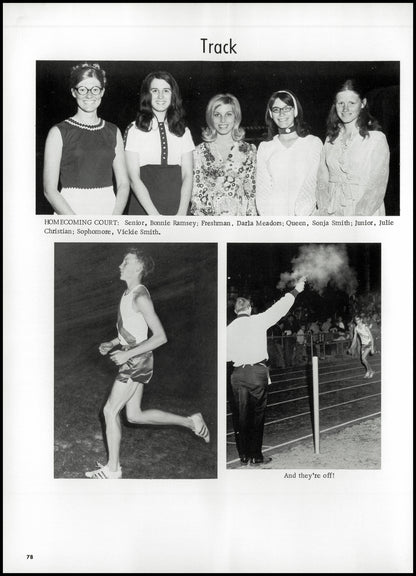 1971. Blanchester High School Yearbook.