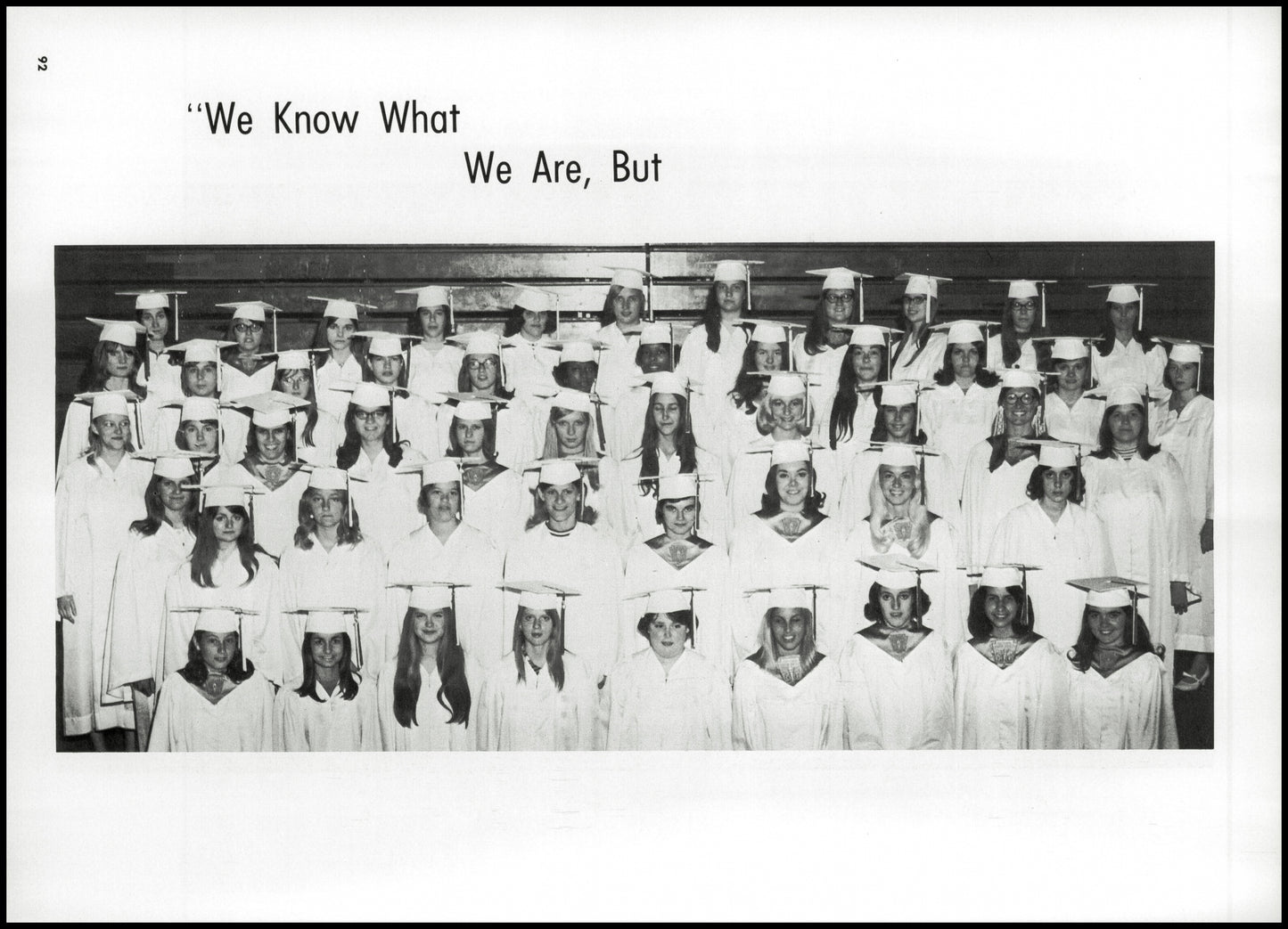 1971. Blanchester High School Yearbook.