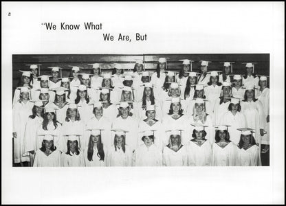 1971. Blanchester High School Yearbook.