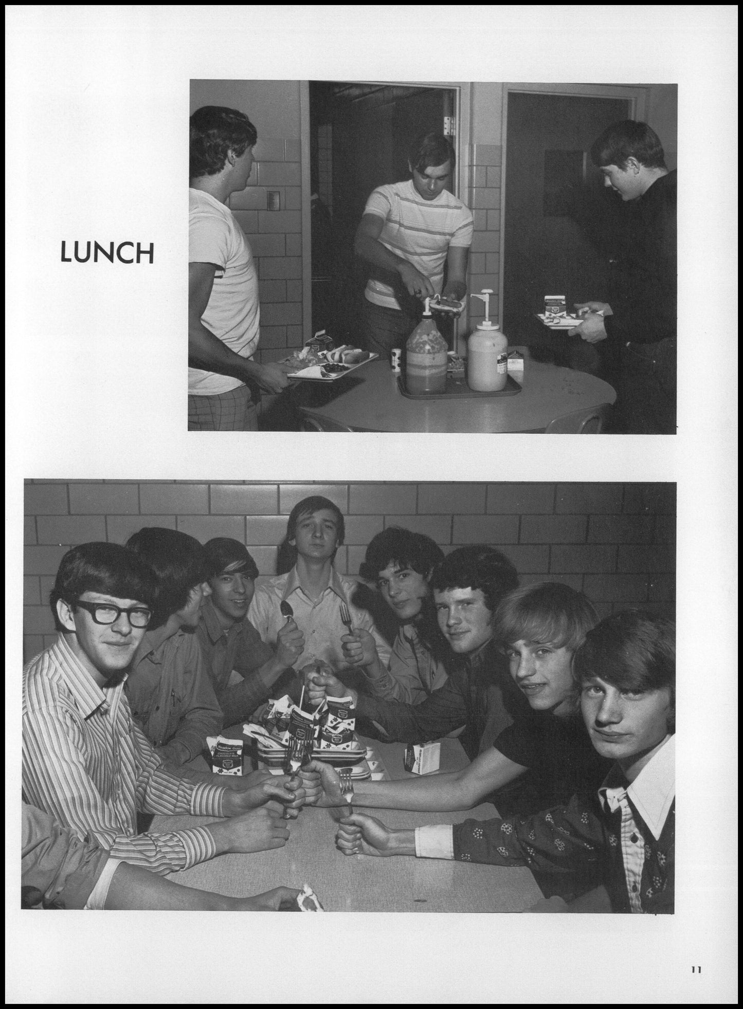 1972. Blanchester High School Yearbook.