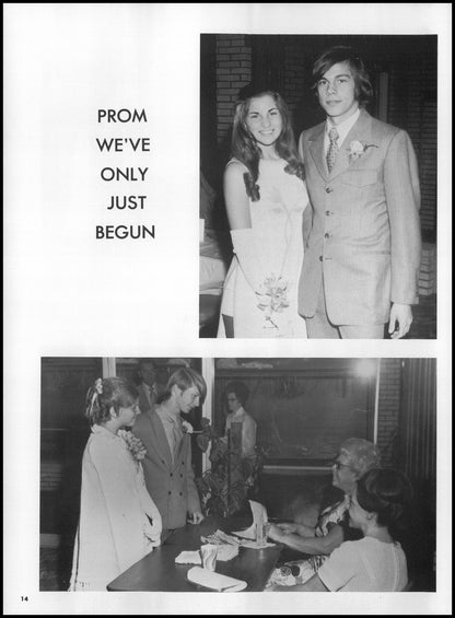 1972. Blanchester High School Yearbook.