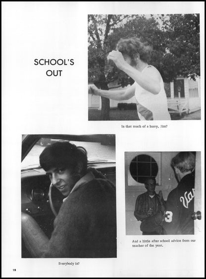 1972. Blanchester High School Yearbook.