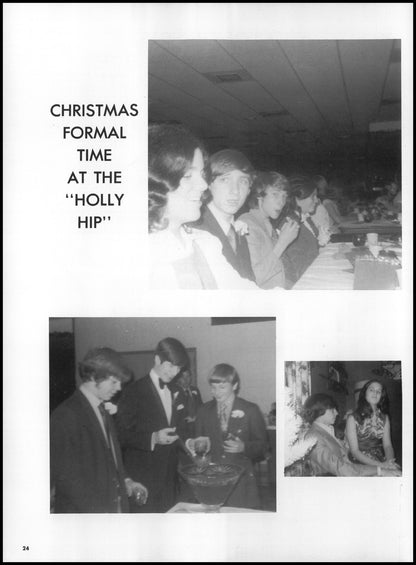 1972. Blanchester High School Yearbook.