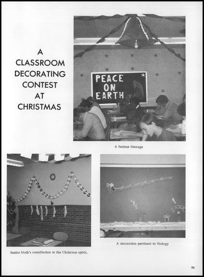 1972. Blanchester High School Yearbook.