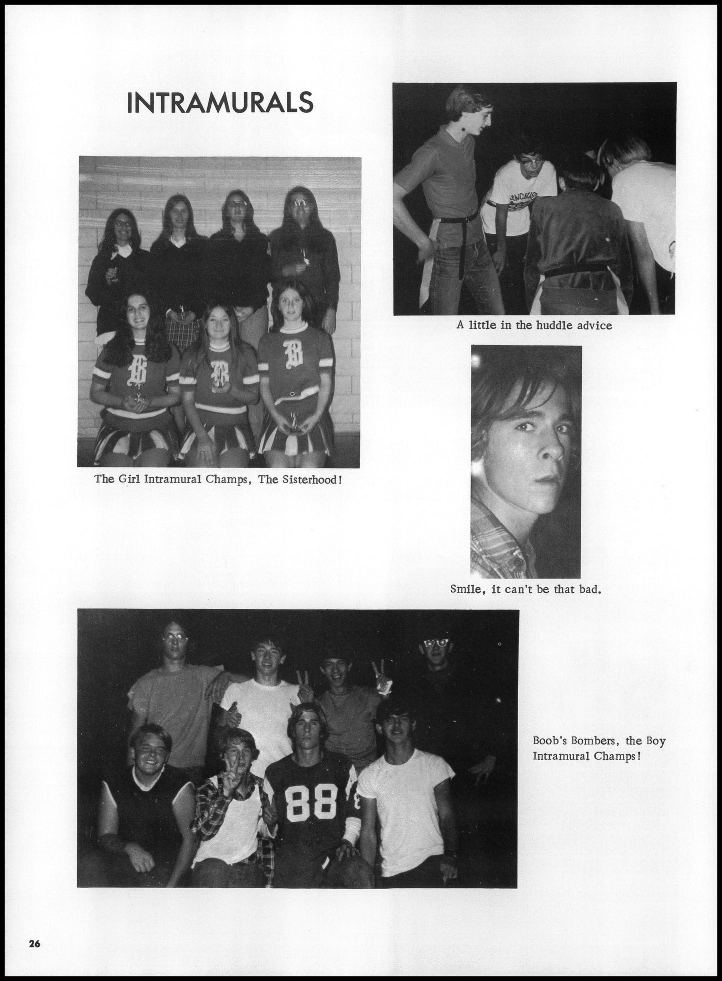 1972. Blanchester High School Yearbook.