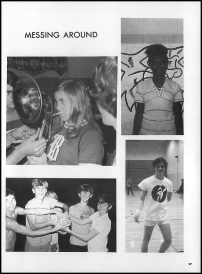 1972. Blanchester High School Yearbook.